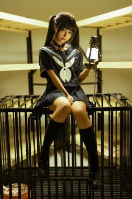 光女仆水手服囚籠