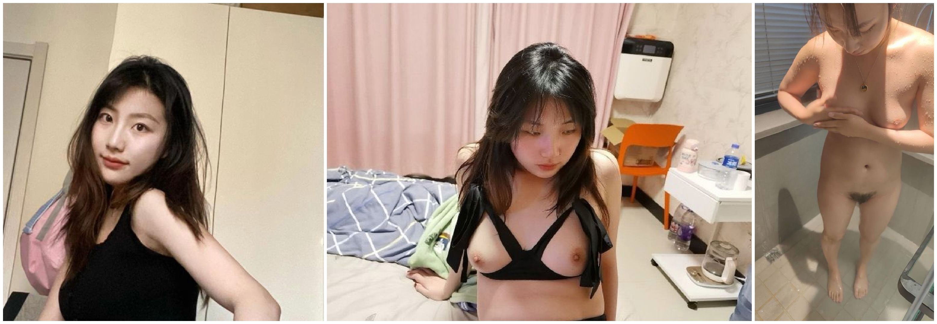 今天的主題反差三連