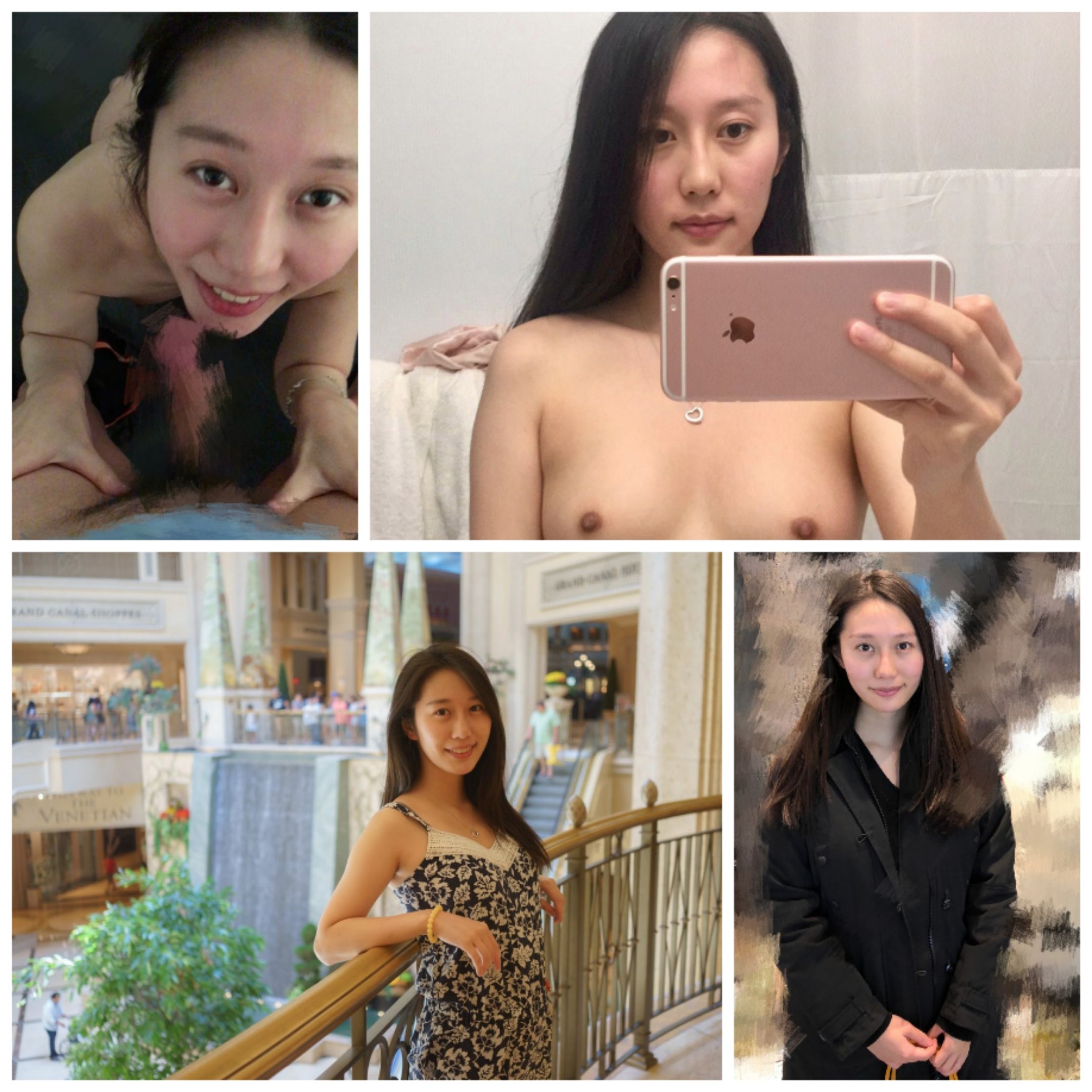 今天的主題反差三連