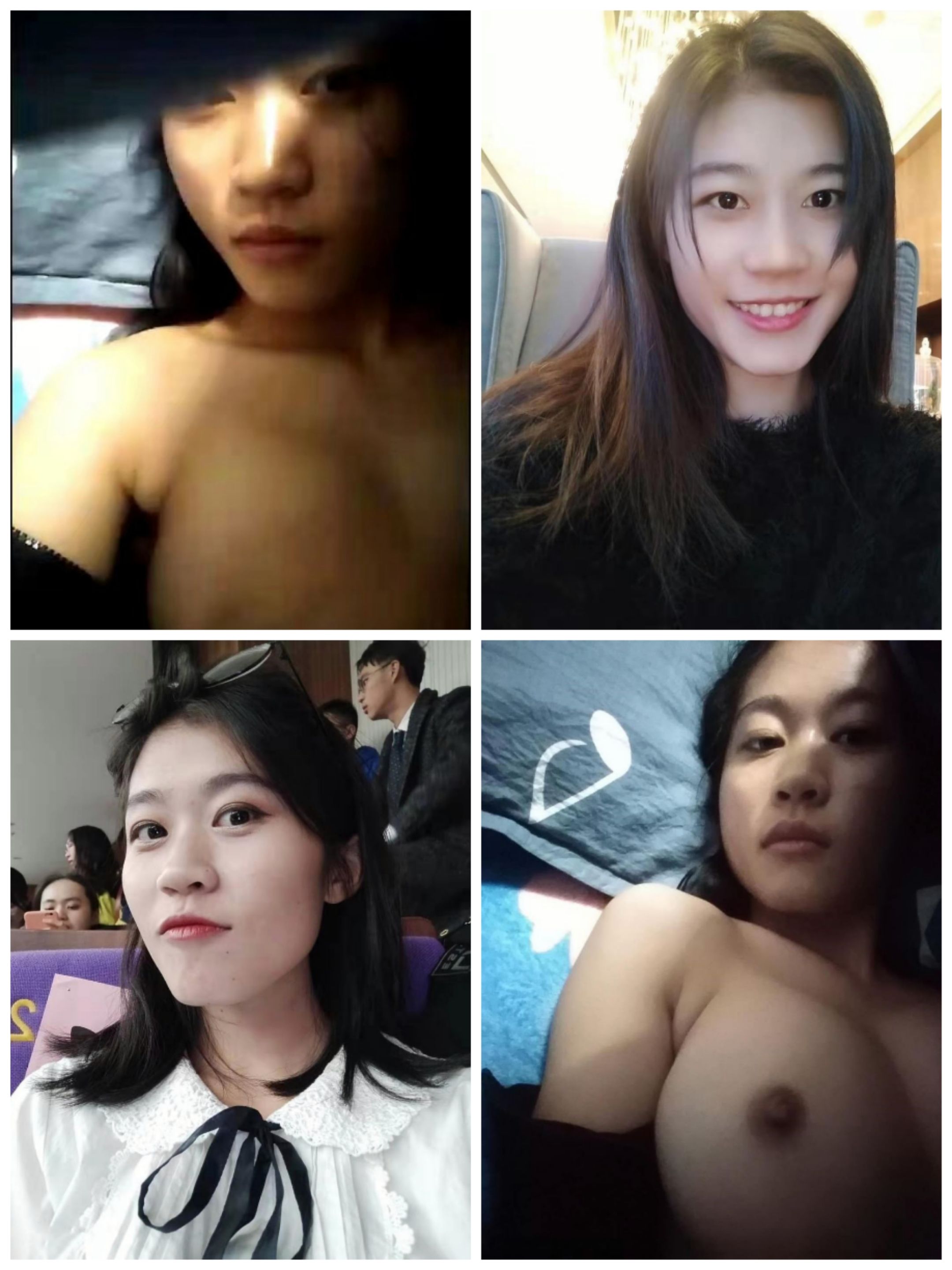 今天的主題反差三連
