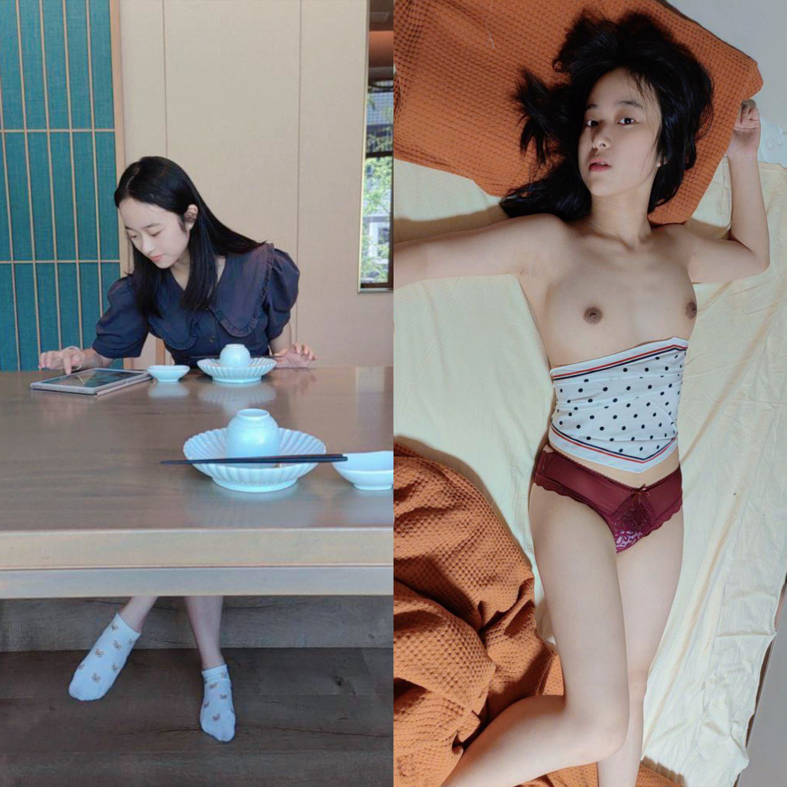 反差婊，清純VS淫蕩