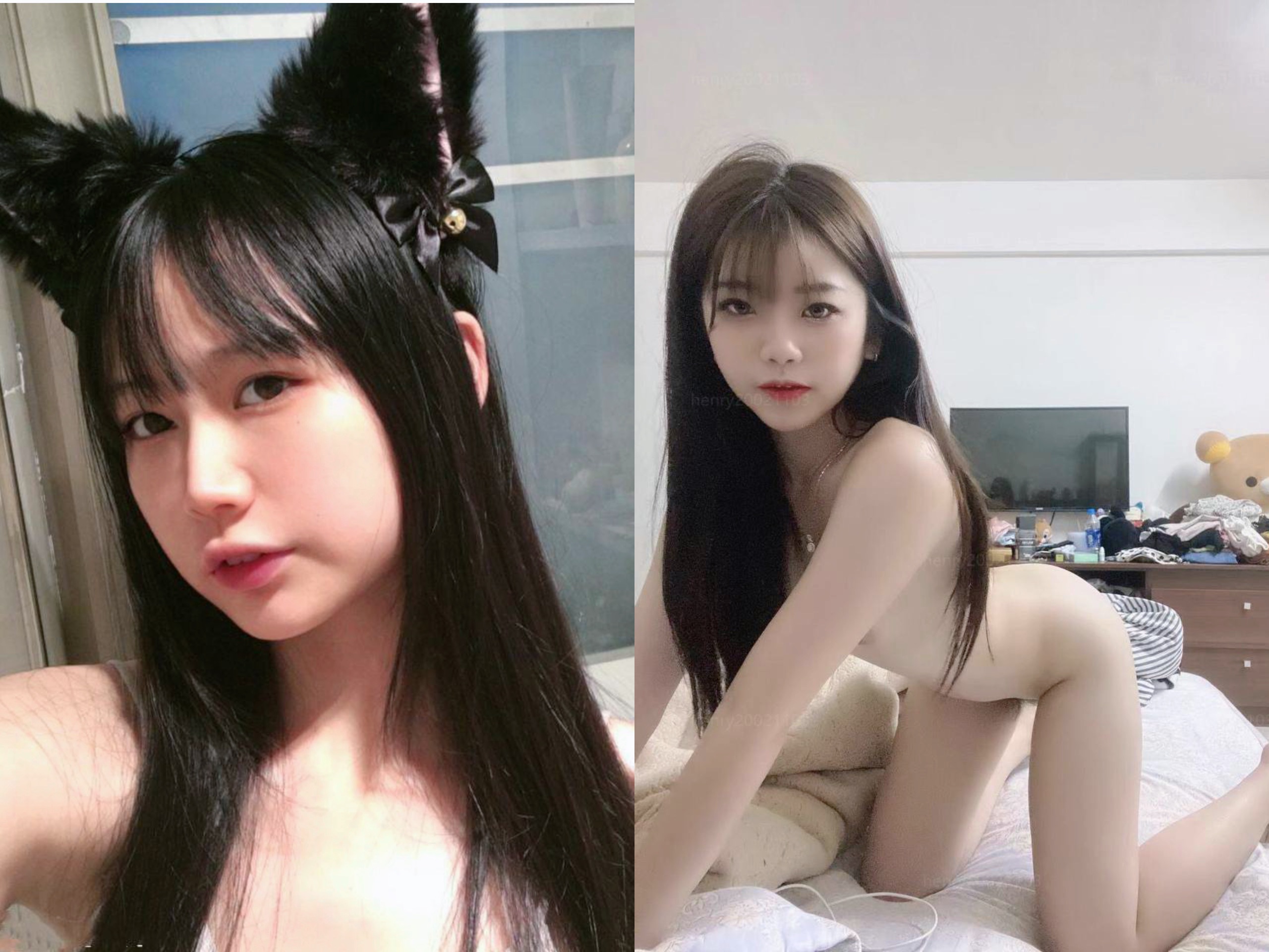 露臉反差婊，清純女神VS淫蕩母狗