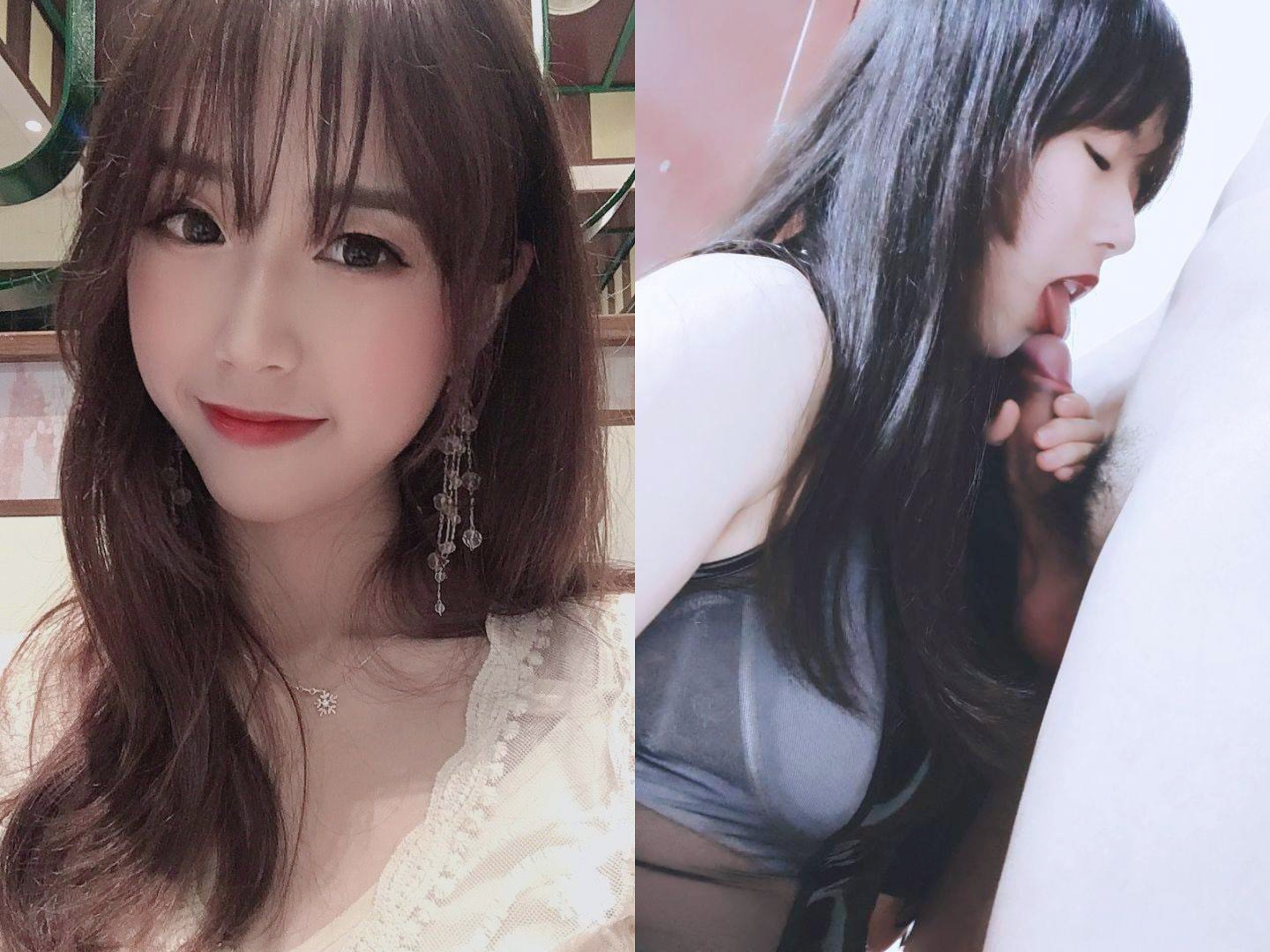 露臉反差婊，清純女神VS淫蕩母狗