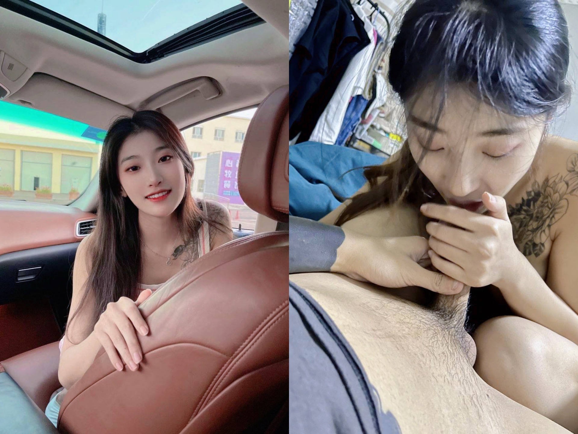 露臉反差婊，清純VS淫蕩