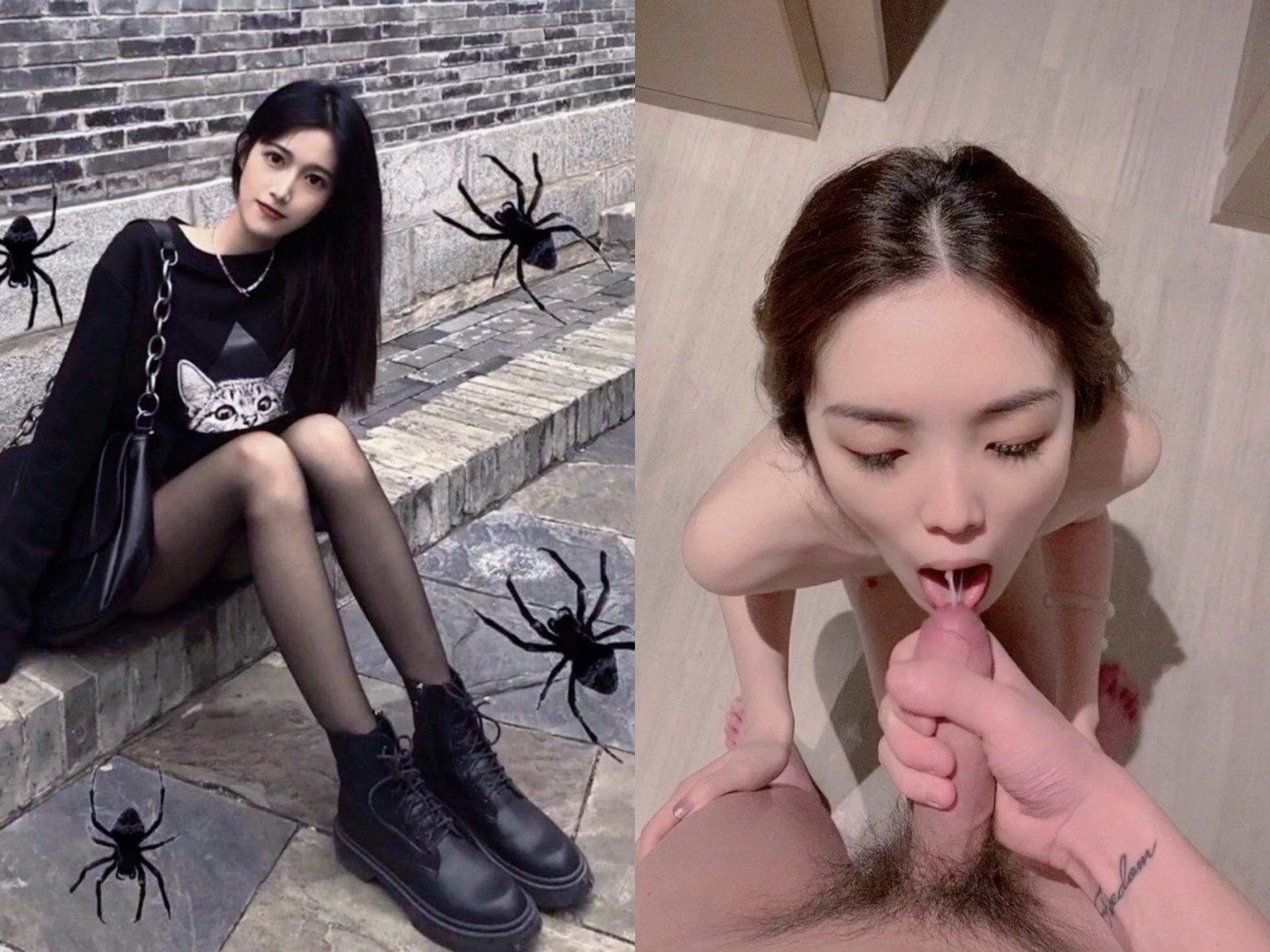 露臉反差婊，清純VS淫蕩