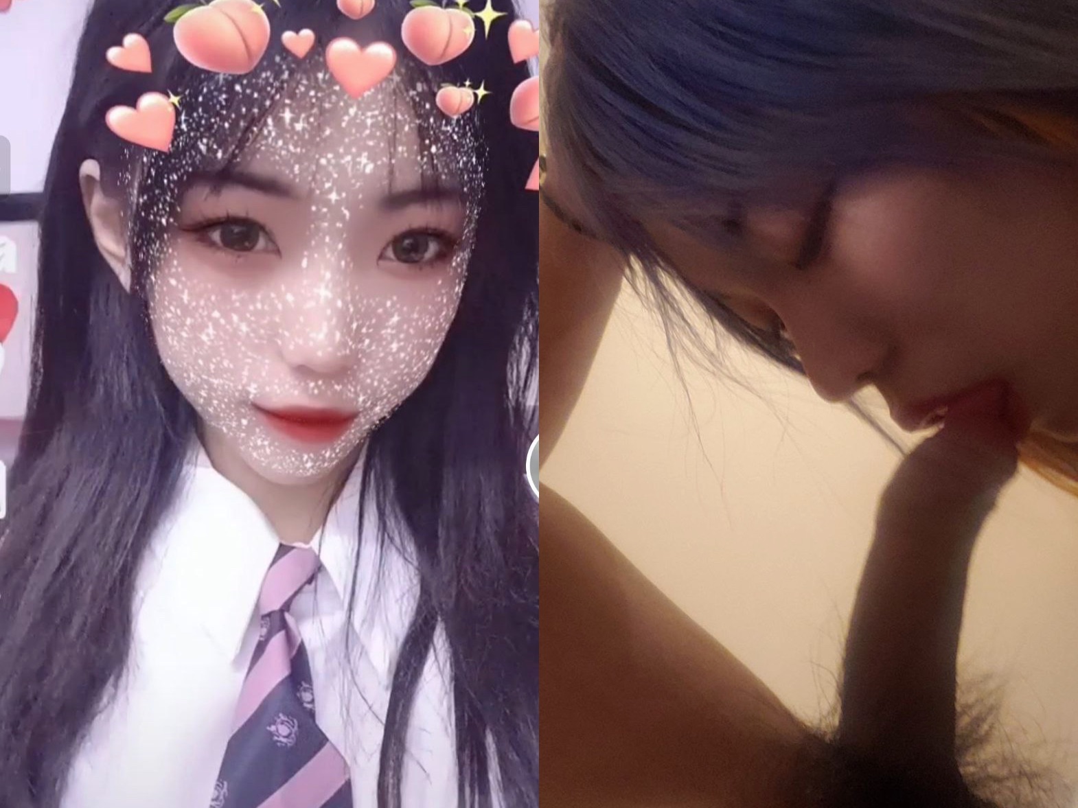 露臉反差婊 清純女神VS淫蕩母狗