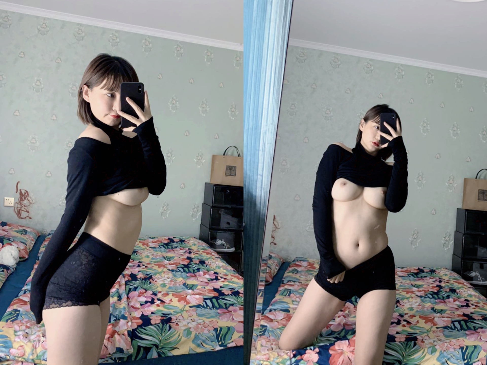 露臉反差婊 清純女神VS淫蕩母狗