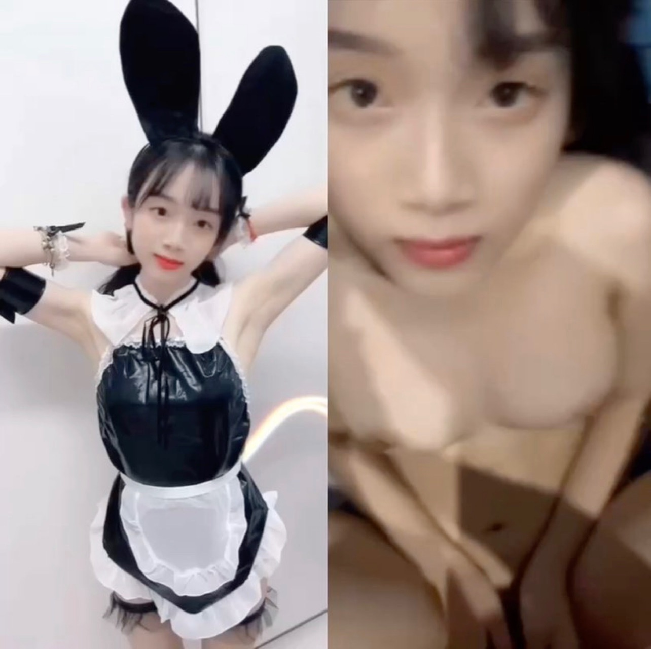露臉反差婊 清純女神VS淫蕩母狗