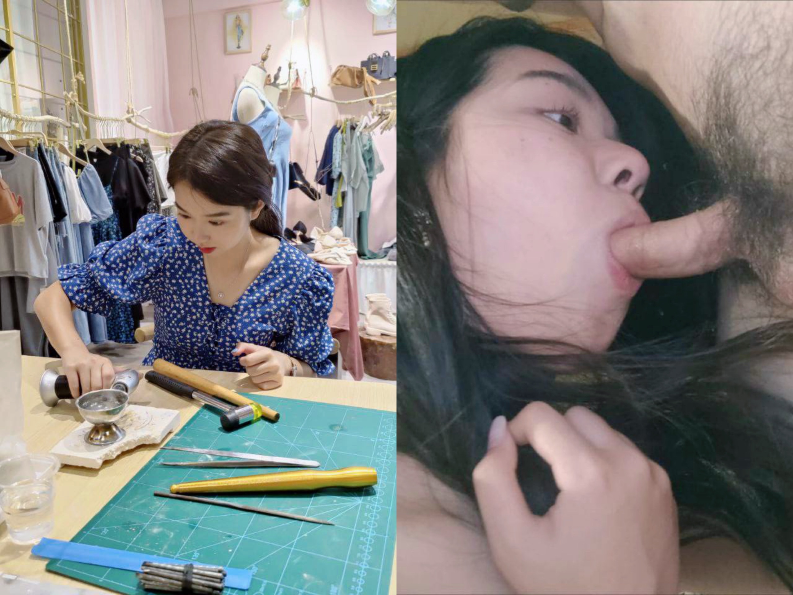 露臉反差婊，清純少女VS淫蕩母狗