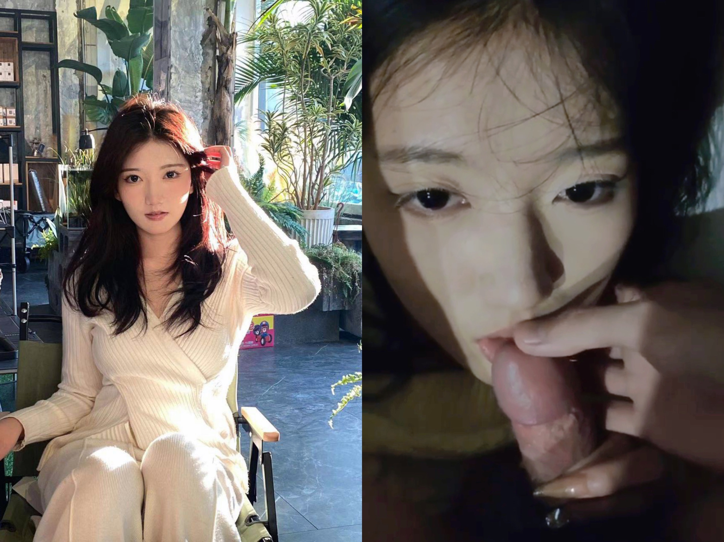 ［雙面女神］露臉反差婊，清純女神VS淫蕩母狗