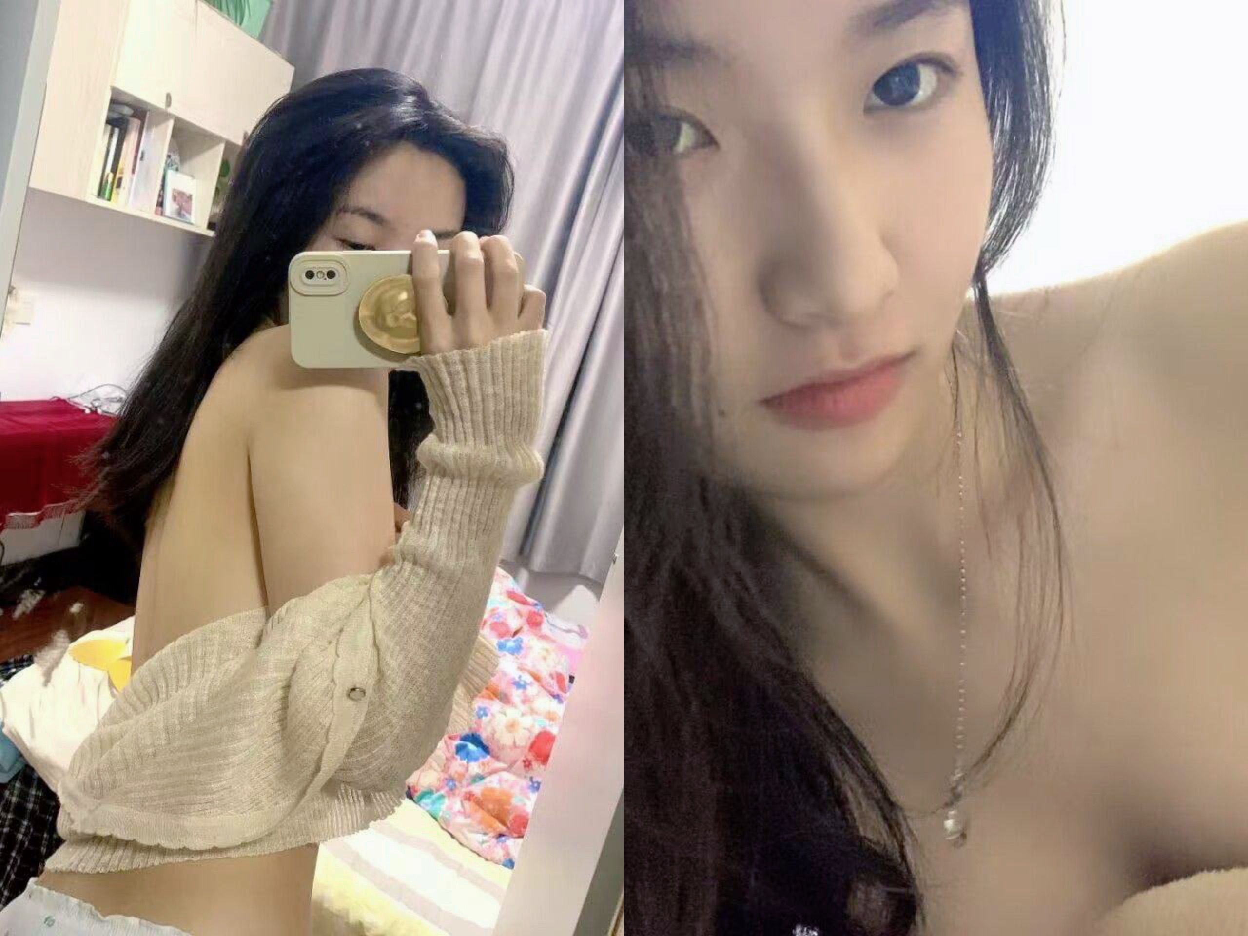 ［雙面女神］露臉反差婊，清純女神VS淫蕩母狗