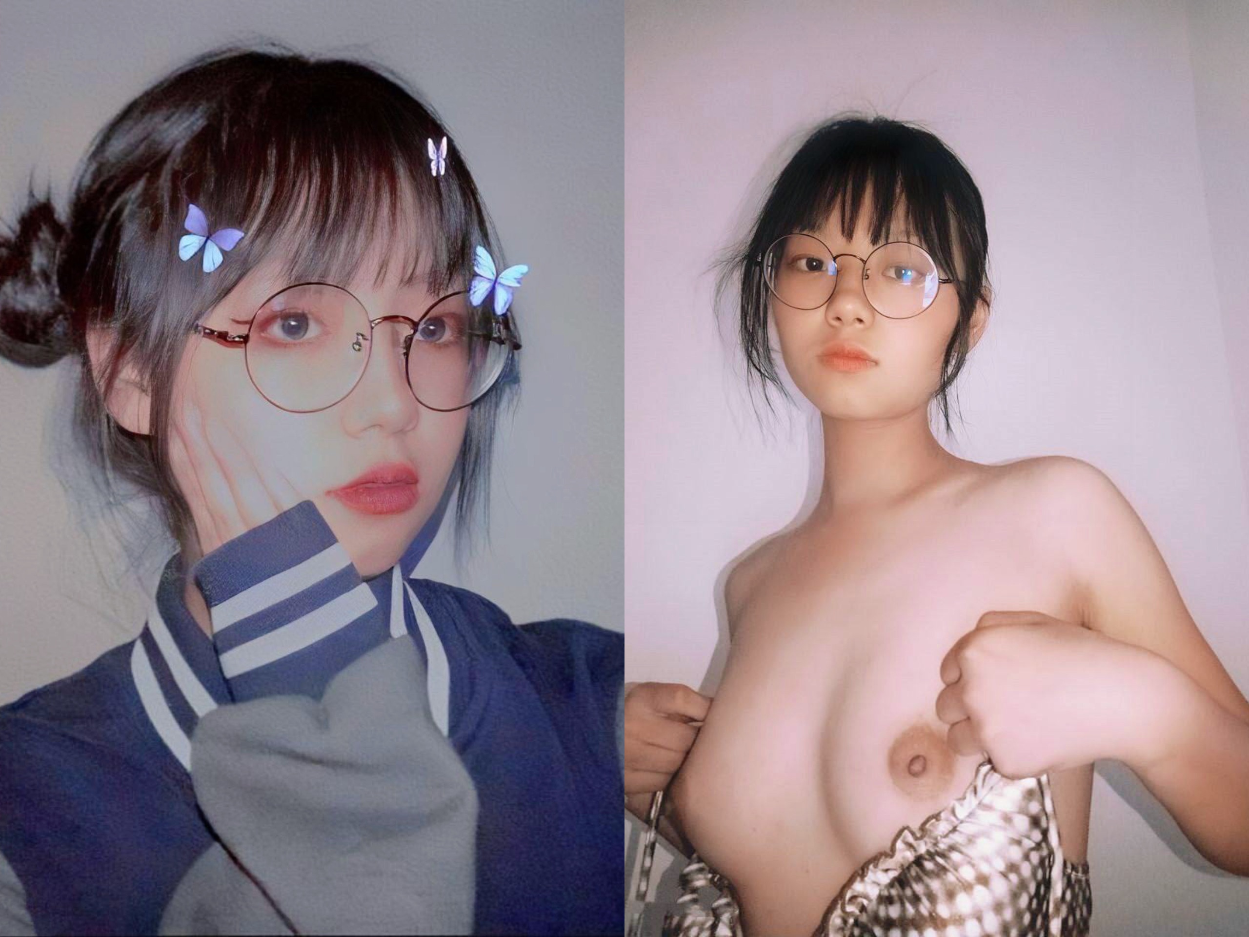 ［雙面女神］露臉反差婊，清純女神VS淫蕩母狗