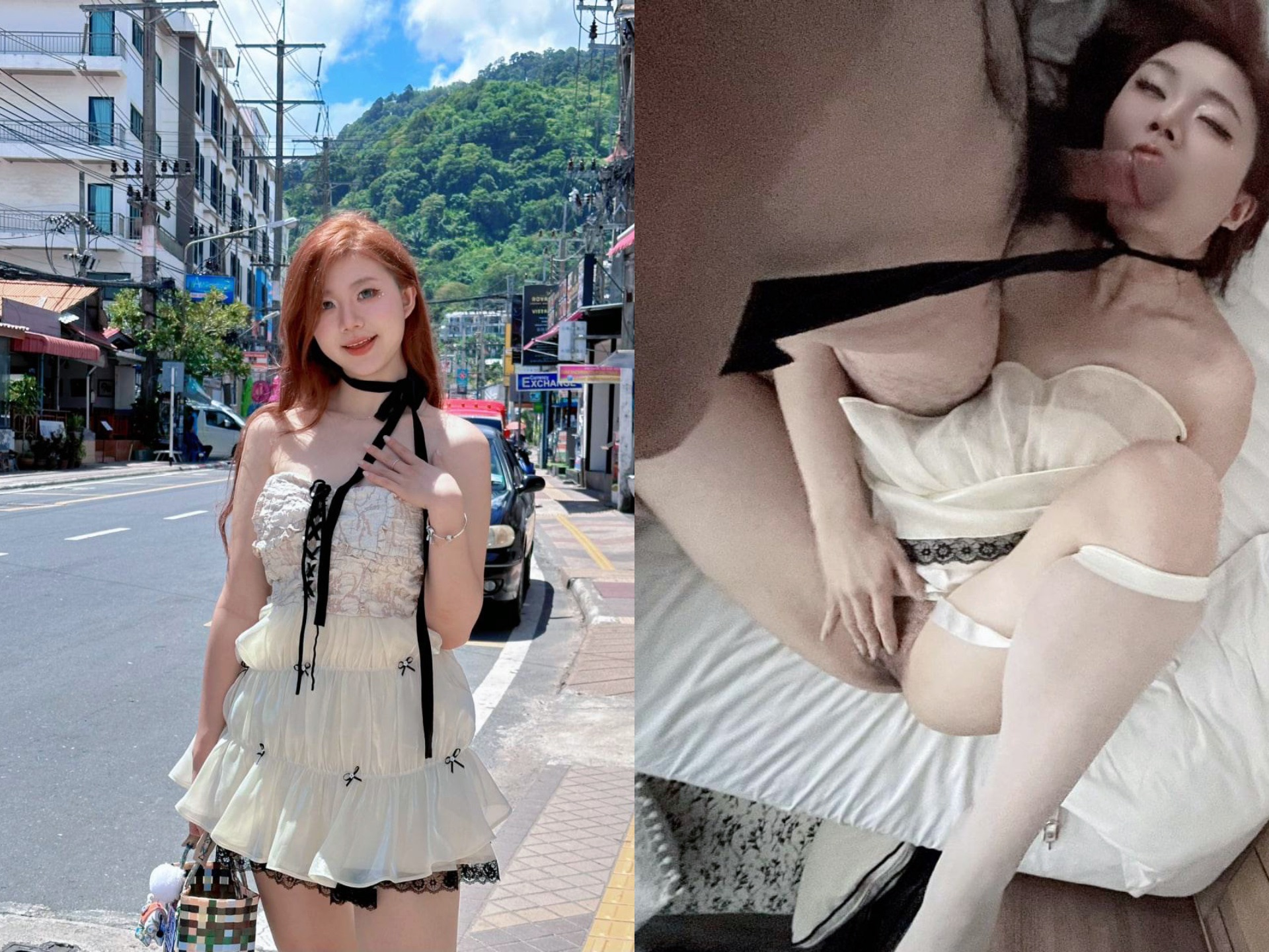 ［雙面女神］露臉反差婊，清純女神VS淫蕩母狗