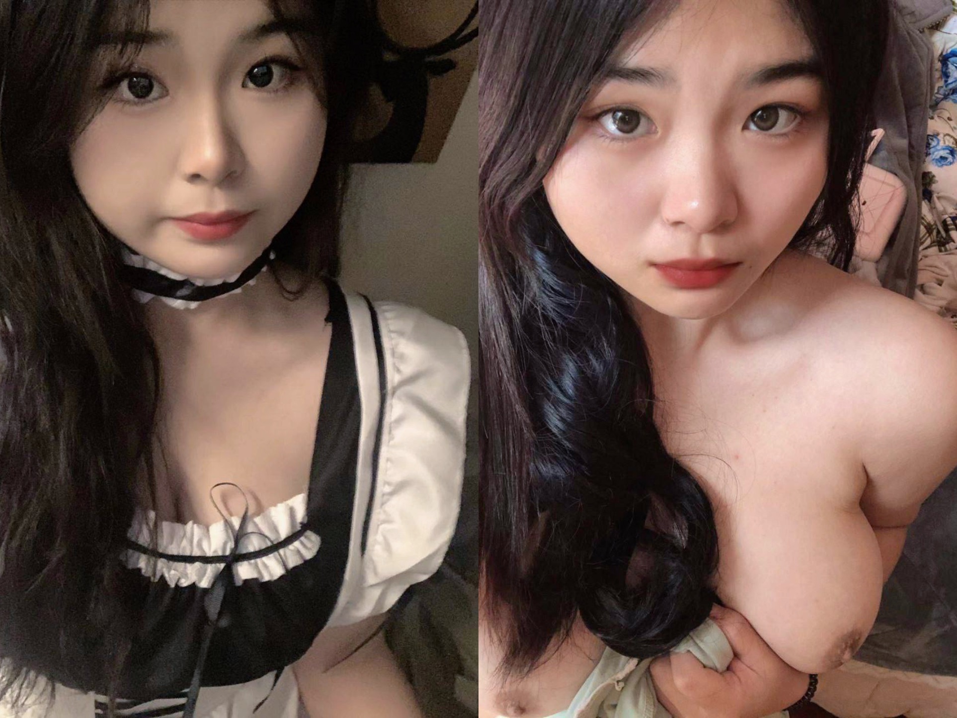 ［雙面女神］露臉反差婊，清純女神VS淫蕩母狗