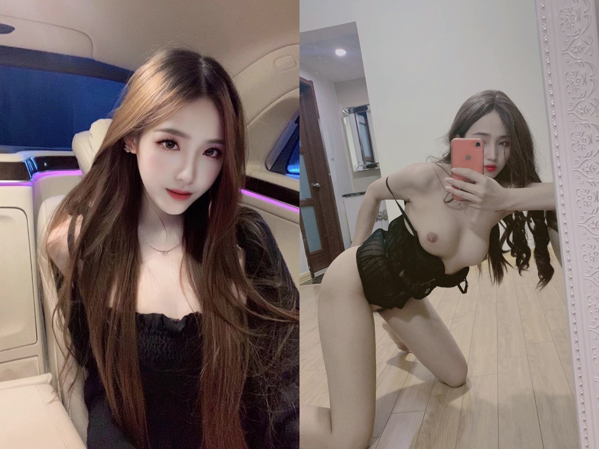 ［雙面女神］露臉反差婊，清純女神VS淫蕩母狗