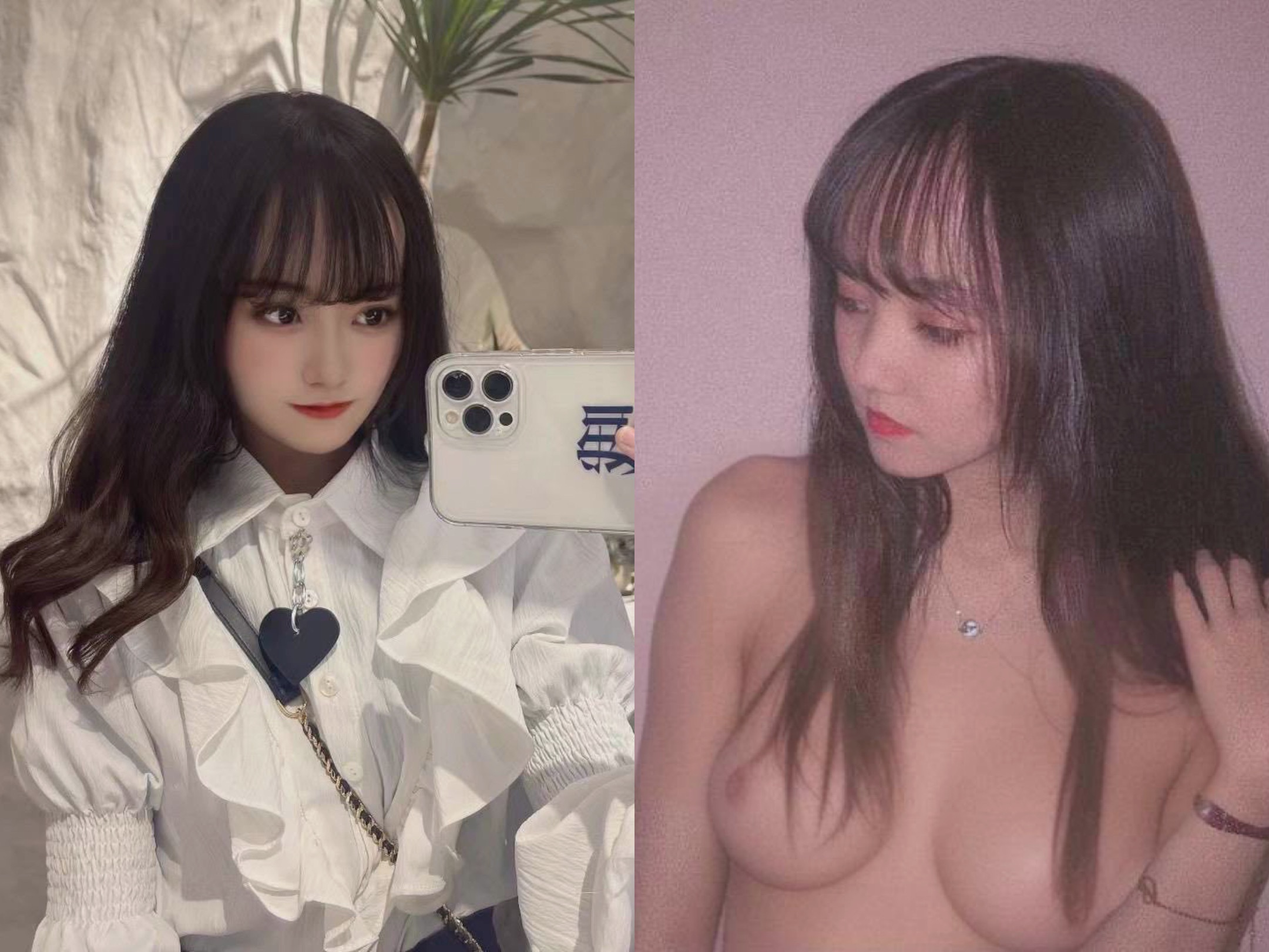 ［雙面女神］露臉反差婊，清純女神VS淫蕩母狗