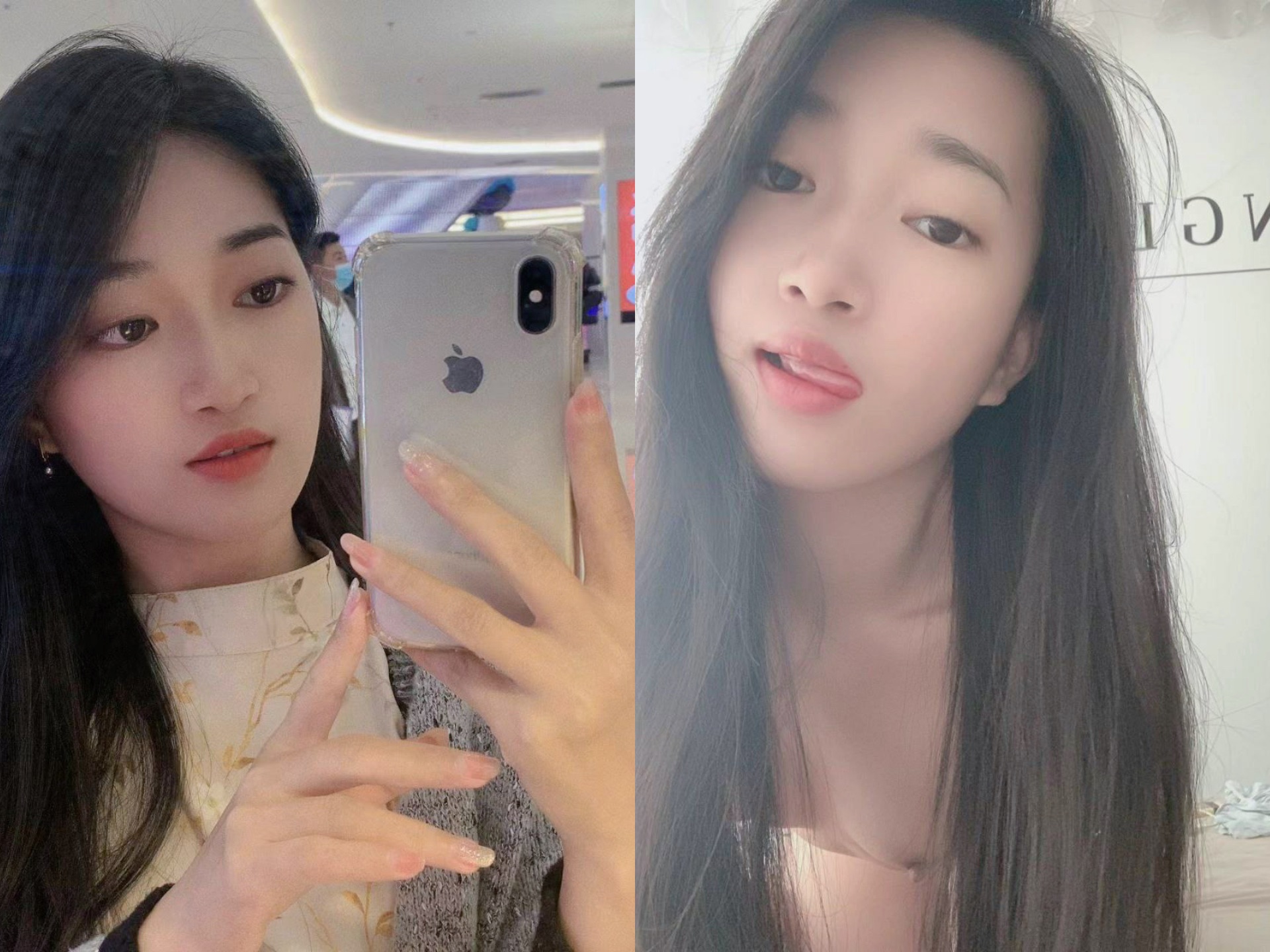 [騷美人]露臉反差婊，清純女神VS淫蕩母狗