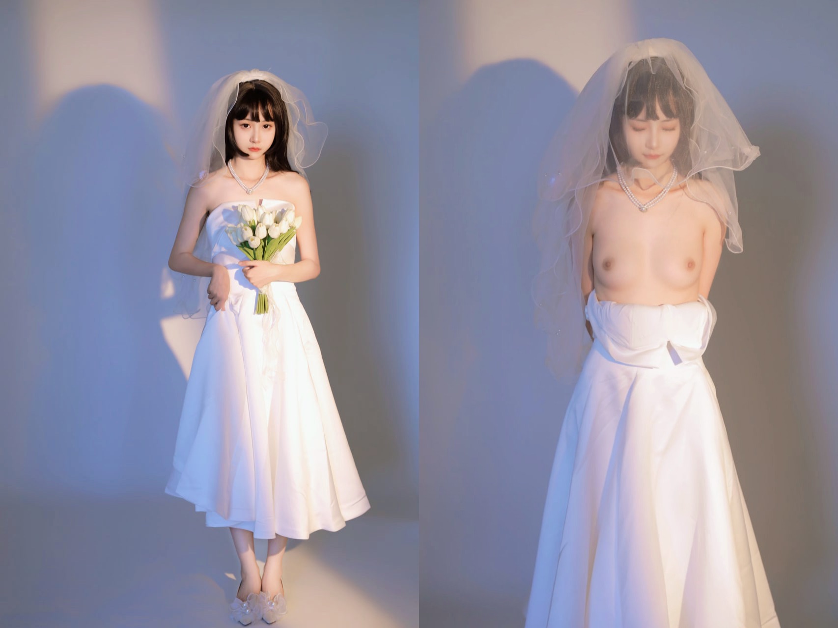 [騷美人]露臉反差婊，清純女神VS淫蕩母狗
