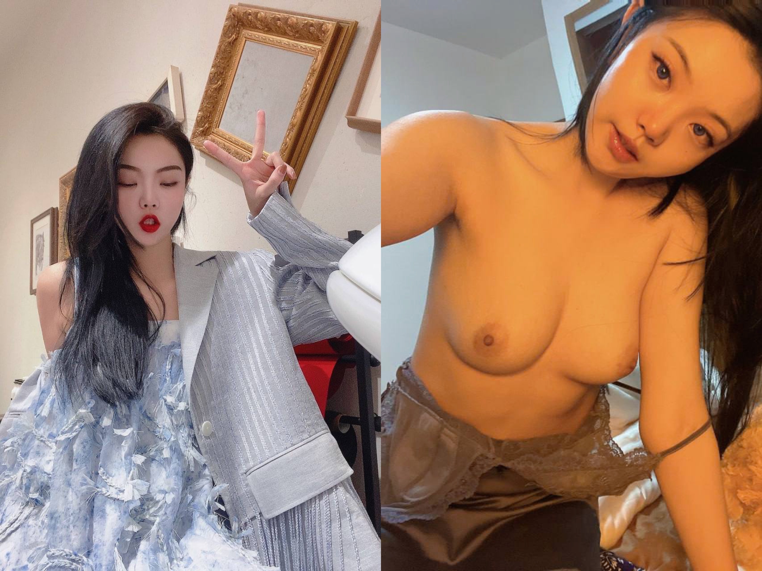 [浪蕩女友]露臉反差婊，清純女神VS淫蕩母狗