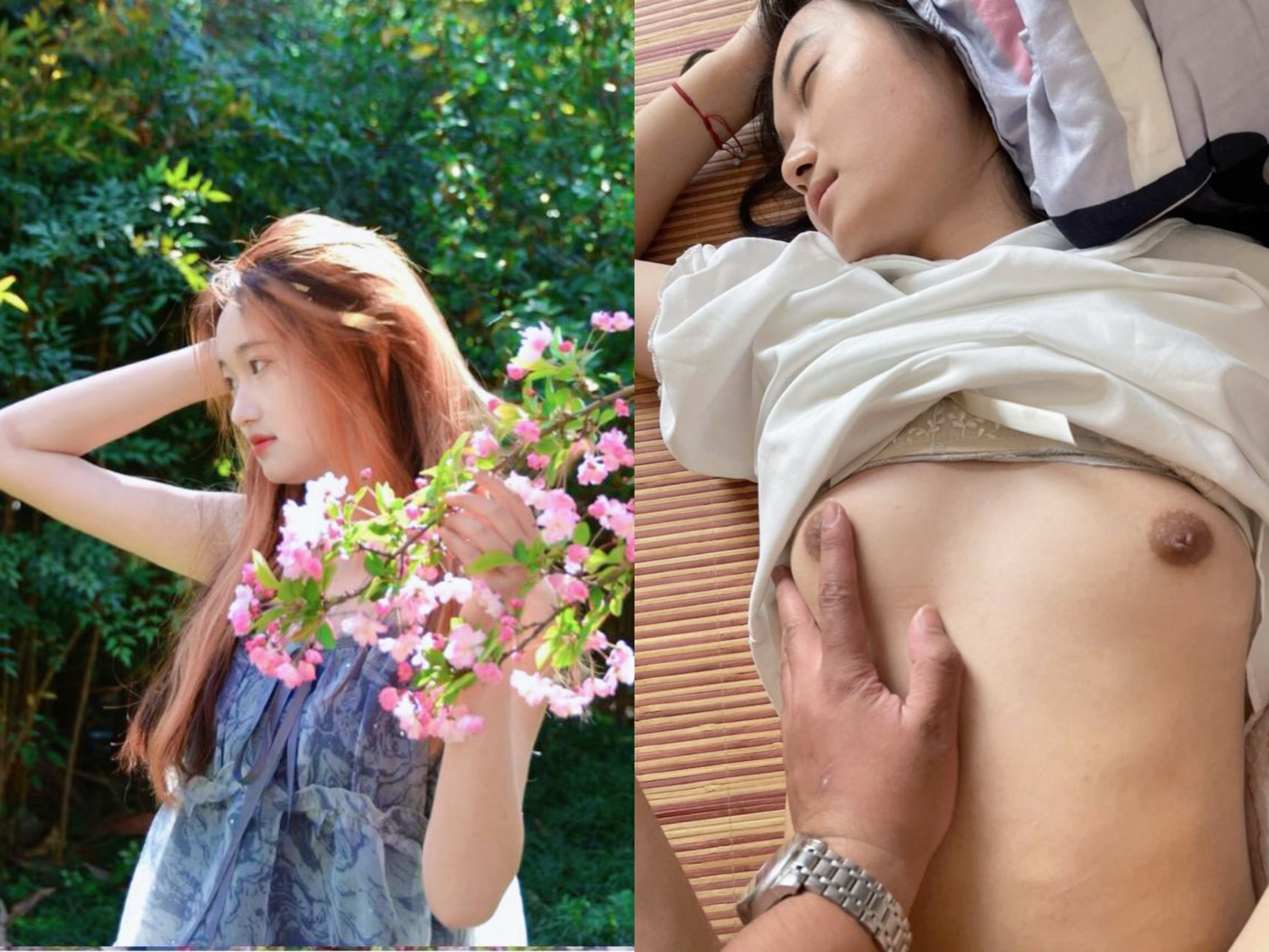 [浪蕩女友]露臉反差婊，清純女神VS淫蕩母狗