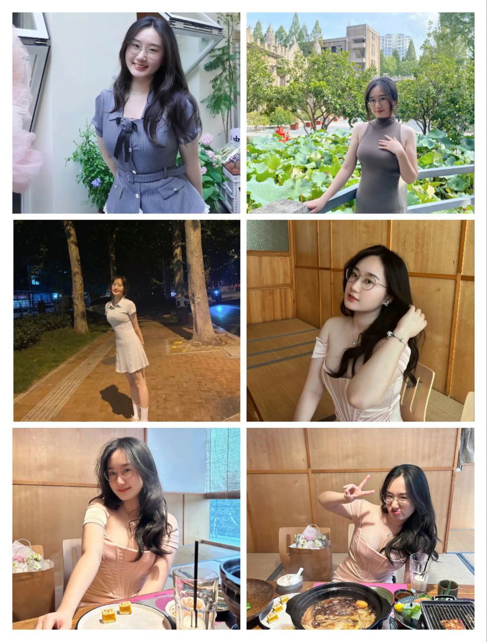 不怕反差婊有文化，就怕反差婊戴眼鏡[118P]