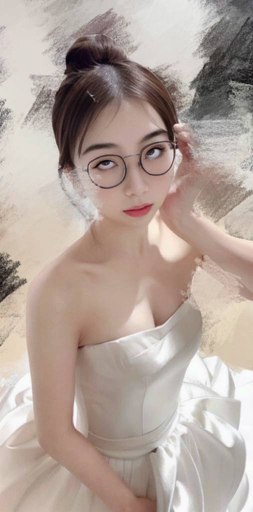 不怕反差婊有文化，就怕反差婊戴眼鏡[118P]