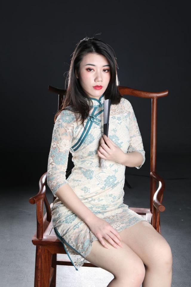 這旗袍妹子還真誘人呢[58P]