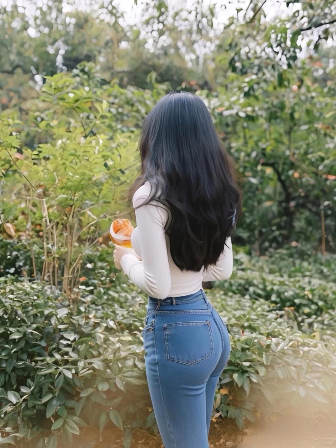 漂亮的美女少婦