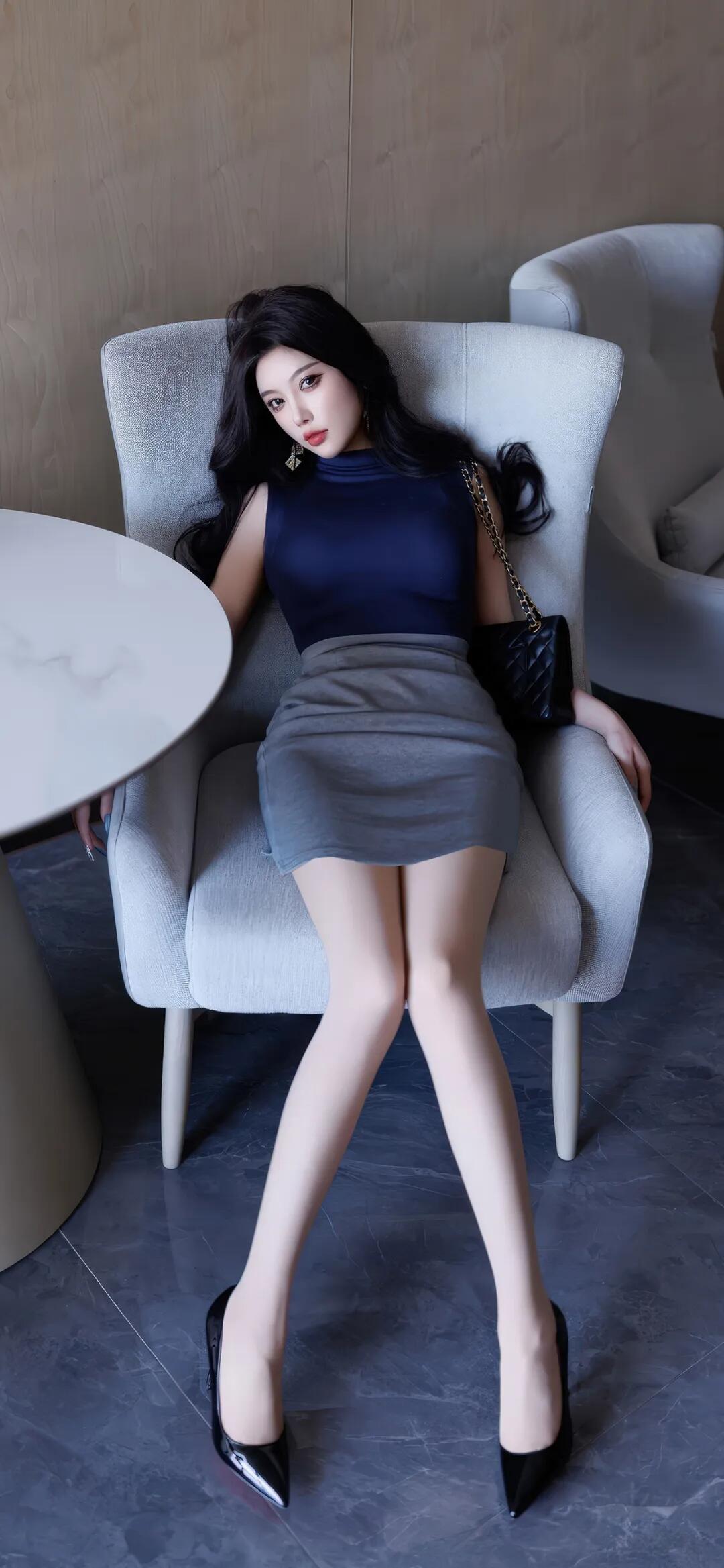 楊晨晨最美包臀裙